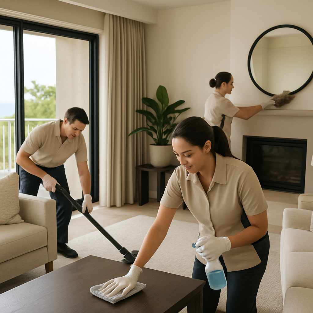 Professional maintenance team